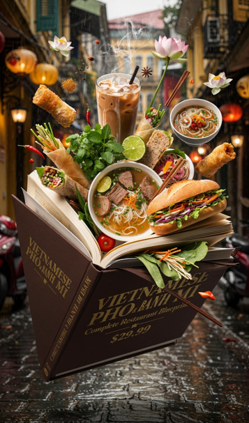 Vietnamese Phở Restaurant Operations Guide — 28 Recipes + Full P&L