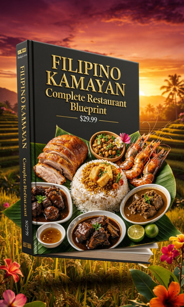 Filipino Kamayan Restaurant Operations Guide — 28 Recipes + Full P&L