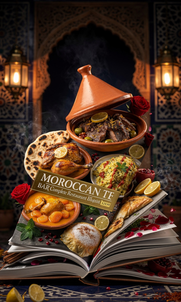 Moroccan Tagine Restaurant Operations Guide — 28 Recipes + Full P&L