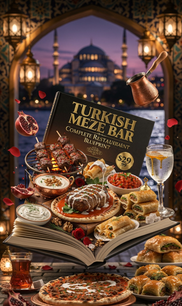 Turkish Meze Restaurant Operations Guide — 28 Recipes + Full P&L