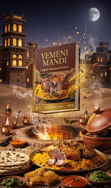 Yemeni Mandi Restaurant Operations Guide — 28 Recipes + Full P&L