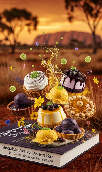 Australian Native Dessert Bar