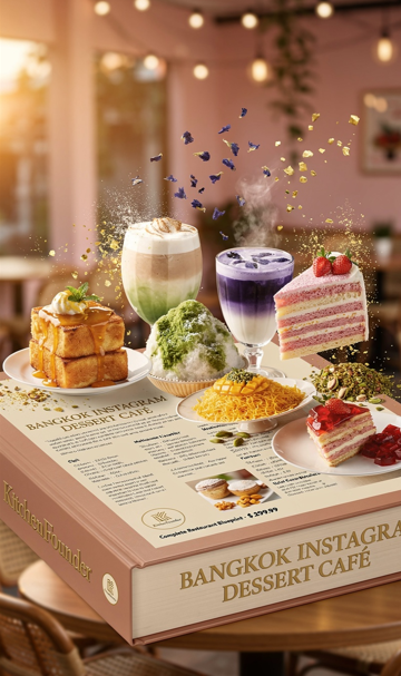 Bangkok Instagram Dessert Cafe